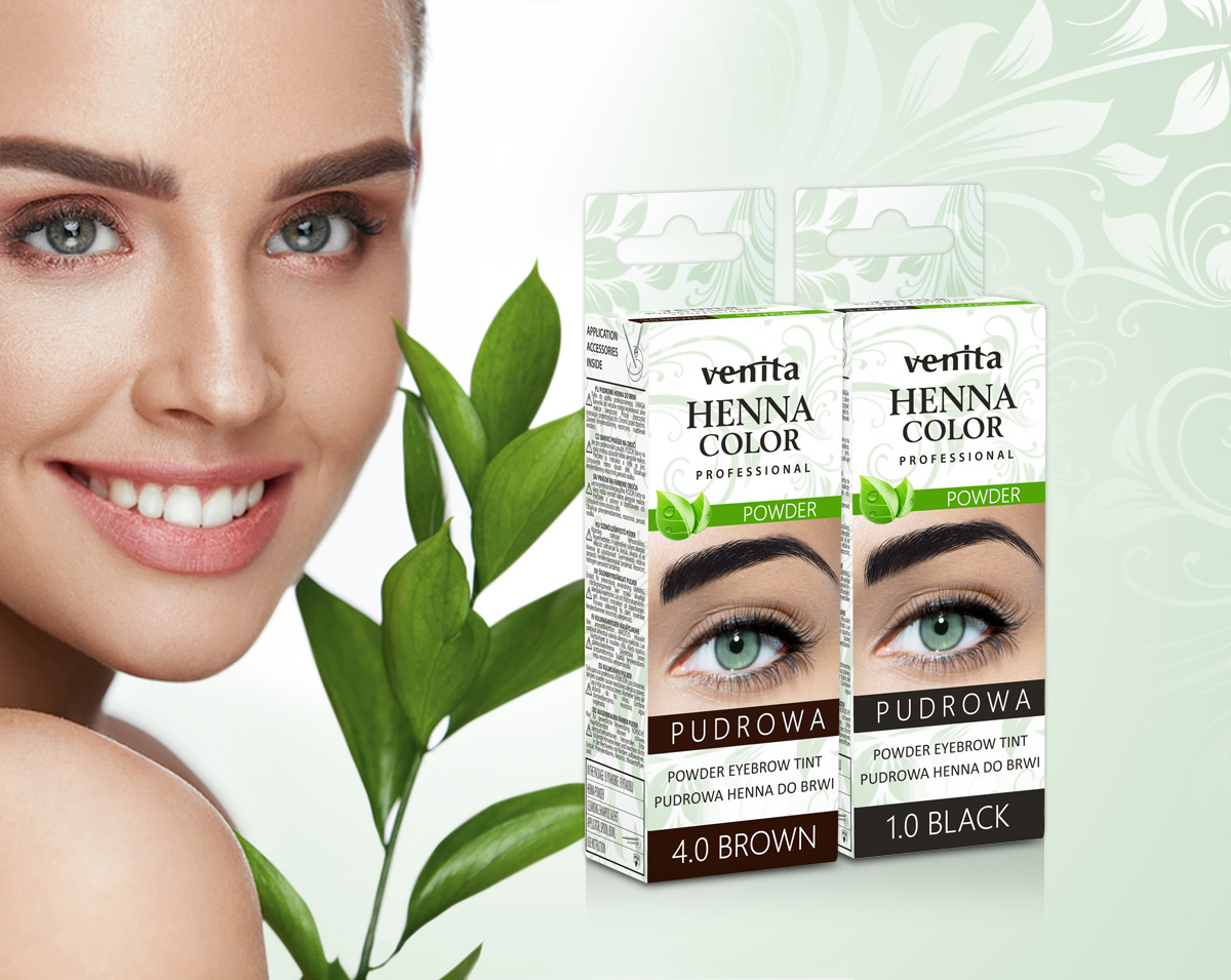 Puder-Henna für Brauen Venita